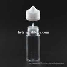 Botella cuentagotas e-liquid PET 60ml con tapa